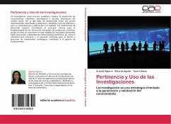 Pertinencia y Uso de las Investigaciones - Aguirre, Aracely;de Aguilar, Edna;Huezo, Yanira