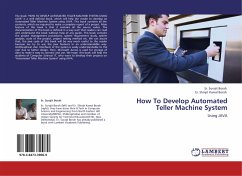 How To Develop Automated Teller Machine System