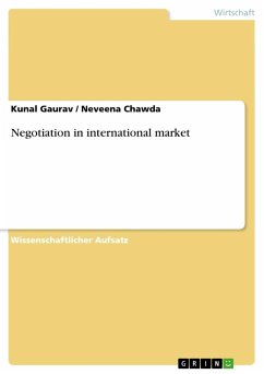 Negotiation in international market