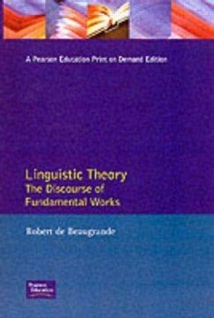 Linguistic Theory - Beaugrande, Robert-Alain De