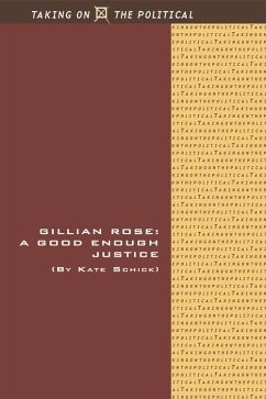 Gillian Rose - Schick, Kate