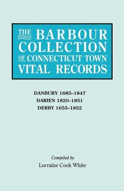 Cover Barbour Collection of Connecticut Town Vital Records. Volume 8
