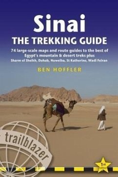 Sinai Trekking Guide: 74 Large-Scale Maps and Route Guides to the Best of Egypt's Mountain and Desert Treks - Hofler, Ben