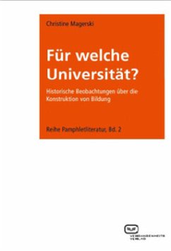 Für welche Universität? - Magerski, Christine