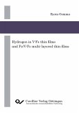 Hydrogen in V-Fe thin films and Fe/V-Fe multi-layered thin films