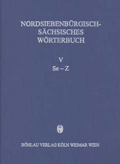 Nordsiebenbürgisch-Sächsisches Wörterbuch, Band I-