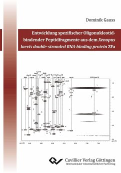 Entwicklung spezifischer Oligonukleotid-bindender Peptidfragmente aus dem Xenopus laevis double-stranded RNA-binding protein ZFa - Gauss, Dominik