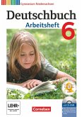 Deutschbuch 6. Schuljahr. Arbeitsheft mit Lösungen und Übungs-CD-ROM. Gymnasium Niedersachsen