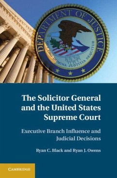 Cover The Solicitor General and the United States Supreme Court