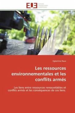 Les ressources environnementales et les conflits armés Cover Les ressources environnementales et les conflits armés