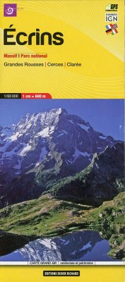 Libris Wanderkarte 05. Ecrins - Massif, parc national et Grandes Rousses - Cerces - Clarée 1 : 60 000