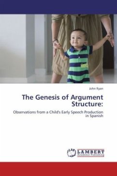 The Genesis of Argument Structure: - Ryan, John