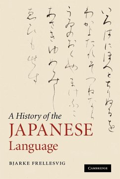 A History of the Japanese Language - Frellesvig, Bjarke (Professor of Japanese Linguistics, University of