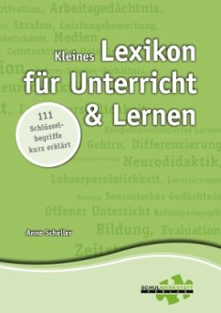 Kleines Lexikon für Unterricht und Lernen - Scheller, Anne