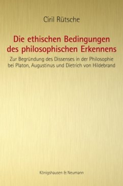Cover Die ethischen Bedingungen des philosophischen Erkennens