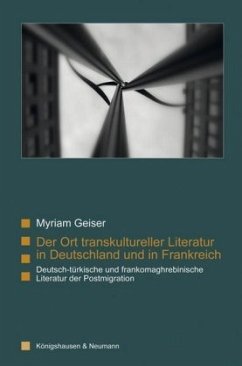 Cover Der Ort transkultureller Literatur in Deutschland und in Frankreich
