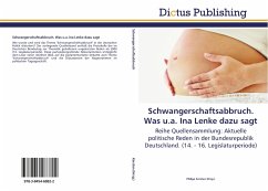 Schwangerschaftsabbruch. Was u.a. Ina Lenke dazu sagt