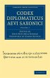 Codex Diplomaticus Aevi Saxonici -... - Bild 1