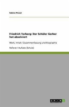 Friedrich Torberg: Der Schüler Gerber hat absolviert