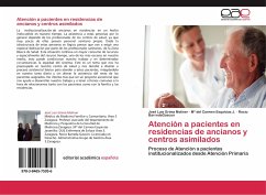 Atención a pacientes en residencias de ancianos y centros asimilados