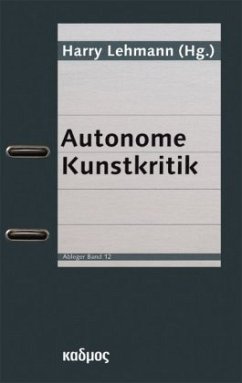 Autonome Kunstkritik