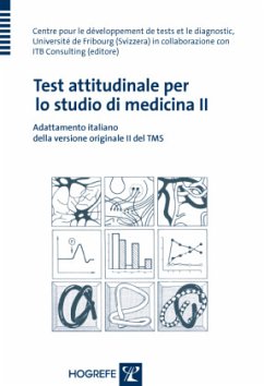 Cover Test attitudinale per lo studio di medicina