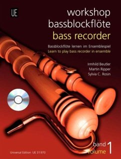 Cover Workshop Bassblockflöte 1 mit CD