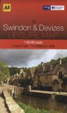 AA Leisure Map Swindon & Devizes