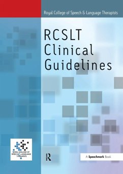 Cover Royal College of Speech & Language Therapists Clinical Guidelines