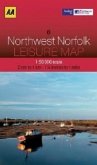 AA Leisure Map Northwest Norfolk