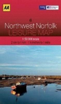 AA Leisure Map Northwest Norfolk