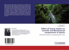 Effect of heavy metals on Growth and Biochemical components of plants