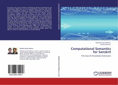 Computational Semantics for Sanskrit - Mishra, Mukesh Kumar;Jha, Girish Nath