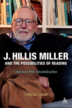 Cover J. Hillis Miller and the Possibilities of Reading