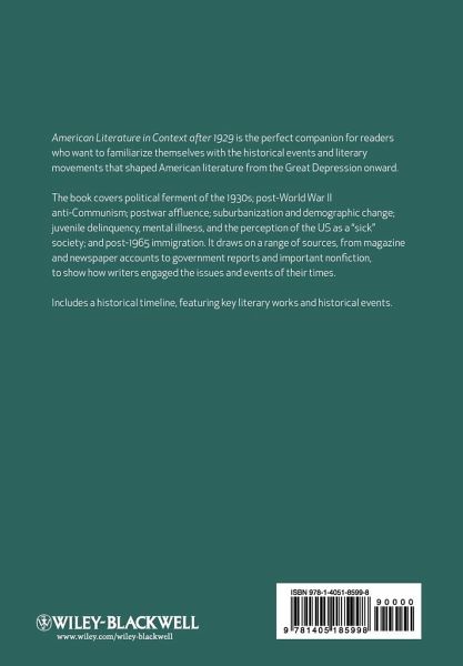 American Literature Context 1929