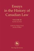 Essays in the History of Canadian Law, Volume III