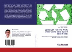 Cadmium removal from water using agro based adsorbents
