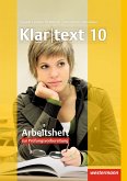 Klartext 10. Arbeitsheft mit Lösungen. Nordrhein-Westfalen