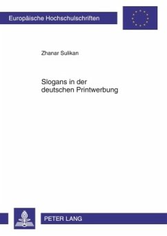 Slogans in der deutschen Printwerbung - Sulikan, Zhanar