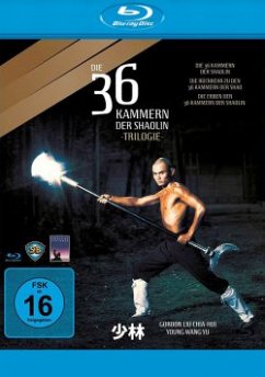 Die 36 Kammern der Shaolin - Trilogie, 1 Blu-ray