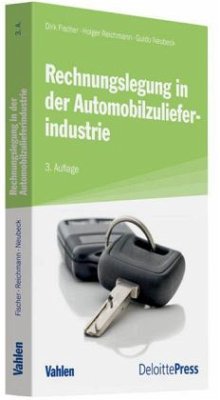 Cover Rechnungslegung in der Automobilzulieferindustrie