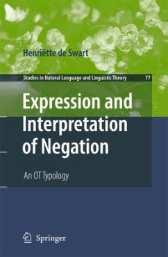 Expression and Interpretation of Negation - de Swart, Henriëtte