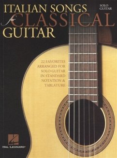 Italian Songs for Classical Guitar: Solo Guitar