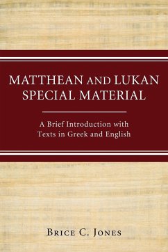 Matthean and Lukan Special Material