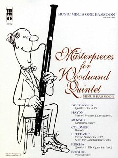 Masterpieces for Woodwind Quintet - Volume 1 Fagott Buch + CD