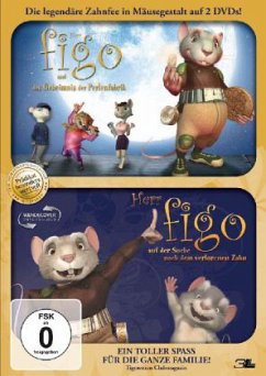 Herr Figo und das Geheimnis der Perlenfabrik / Herr Figo auf der Suche nach dem verlorenen Zahn - 2 Disc DVD
