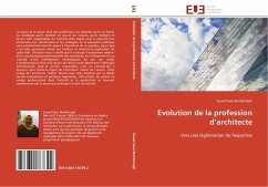Cover Evolution de la profession d'architecte