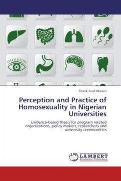 Perception and Practice of Homosexuality in Nigerian Universities