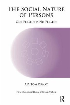 The Social Nature of Persons - Tom Ormay, A P