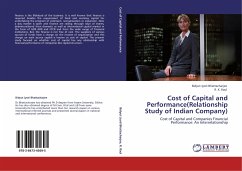 Cost of Capital and Performance(Relationship Study of Indian Company)